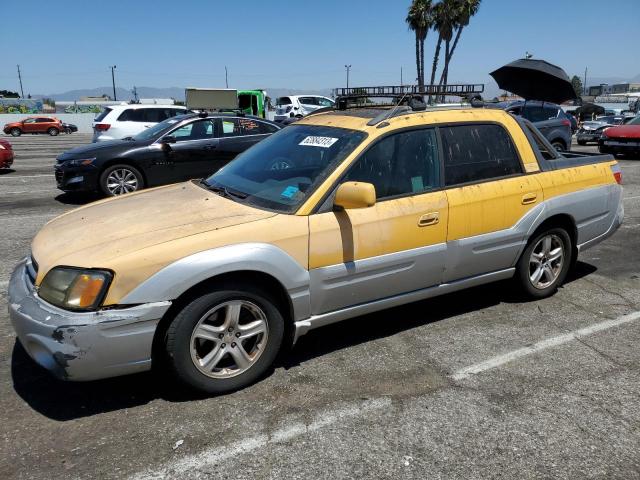 4S4BT61C237106386 - 2003 SUBARU BAJA YELLOW photo 1