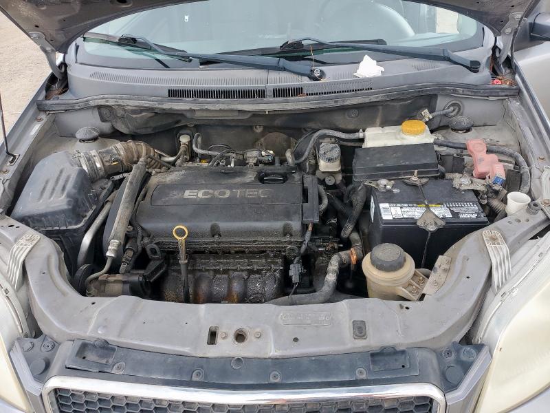 KL1TD6DE9BB173704 - 2011 CHEVROLET AVEO LS 银色 照片 11