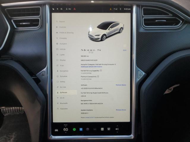 5YJSA1E17HF193211 - 2017 TESLA MODEL S Ağ foto 9