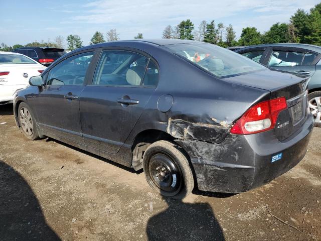 19XFA1F52AE071337 - 2010 HONDA CIVIC LX ნაცრისფერი ფოტო 2