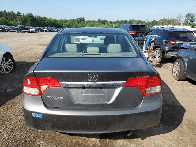 19XFA1F52AE071337 - 2010 HONDA CIVIC LX ნაცრისფერი ფოტო 6