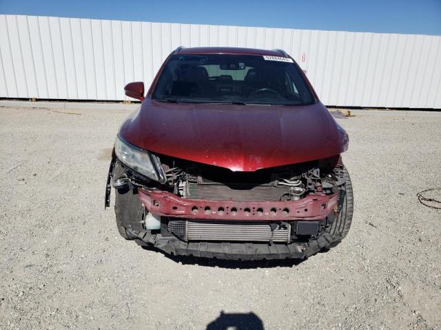 5LMTJ1BH1FUJ42385 - 2015 LINCOLN MKC BLACK LABEL Бордовый фото 5