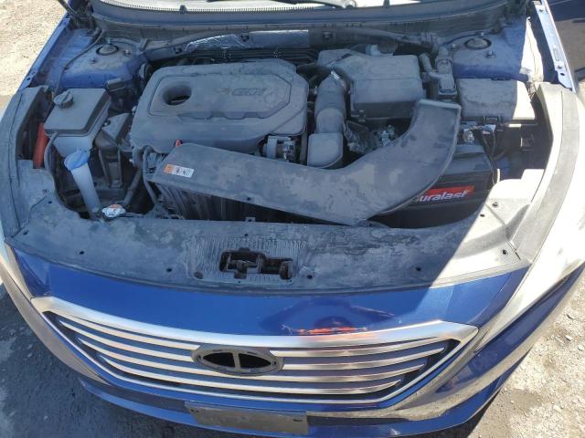 5NPE24AF6FH181093 - 2015 HYUNDAI SONATA SE BLUE photo 11