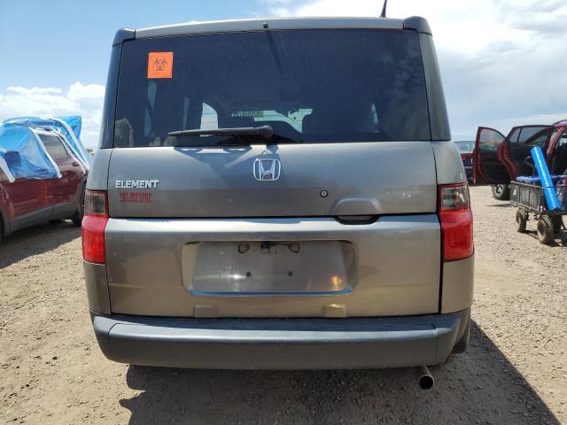 5J6YH18758L009591 - 2008 HONDA ELEMENT EX GRAY photo 6