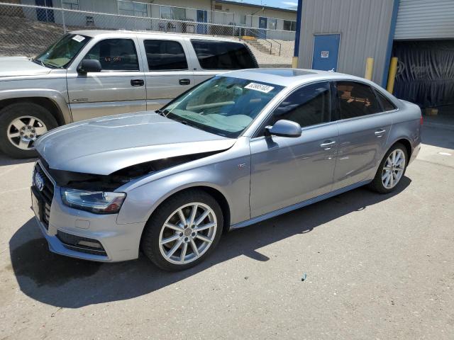 WAUAFAFL4GN011765 - 2016 AUDI A4 PREMIUM S-LINE SILVER photo 1