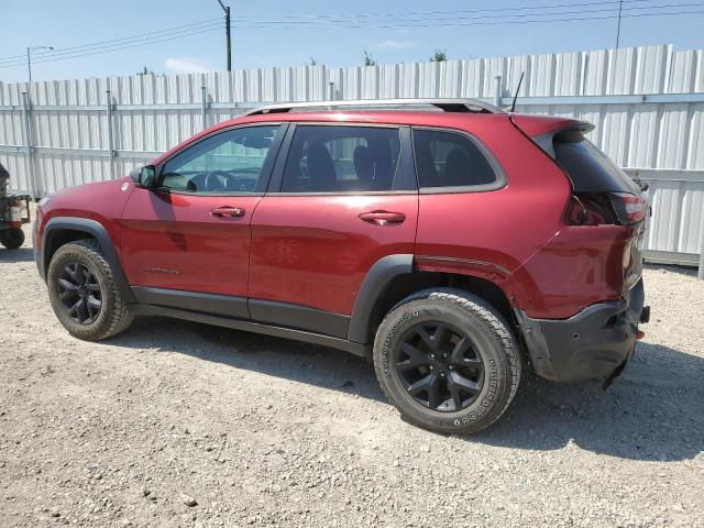 1C4PJMBS8GW172463 - 2016 JEEP CHEROKEE TRAILHAWK BURGUNDY photo 2