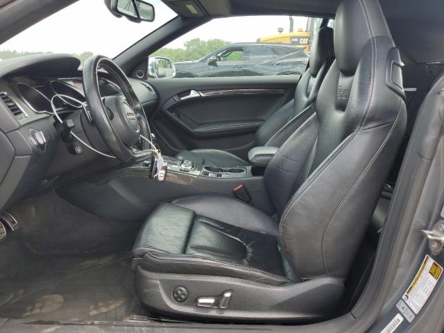 WAUCGAFH9DN001083 - 2013 AUDI S5 PREMIUM PLUS GRAY photo 7