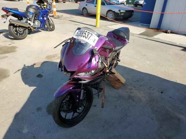 MH3RH18Y1PK010438 - 2023 YAMAHA YZFR3 A PURPLE photo 2