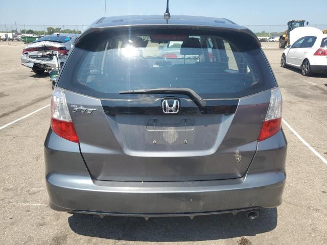 JHMGE8H56CC004537 - 2012 HONDA FIT SPORT GRAY photo 6