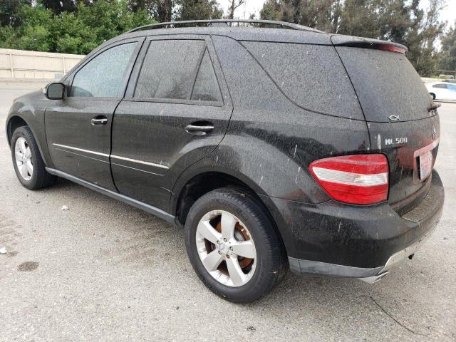 4JGBB75E36A064872 - 2006 MERCEDES-BENZ ML 500 BLACK photo 2