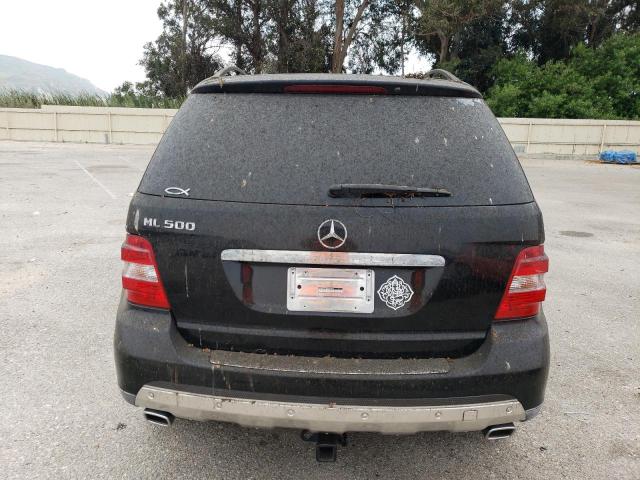 4JGBB75E36A064872 - 2006 MERCEDES-BENZ ML 500 BLACK photo 6