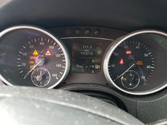 4JGBB75E36A064872 - 2006 MERCEDES-BENZ ML 500 BLACK photo 9