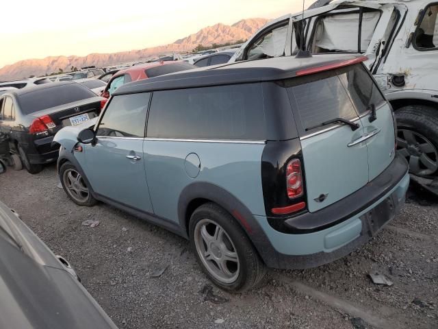 WMWZF3C54ET492274 - 2014 MINI COOPER CLUBMAN TURQUOISE photo 2