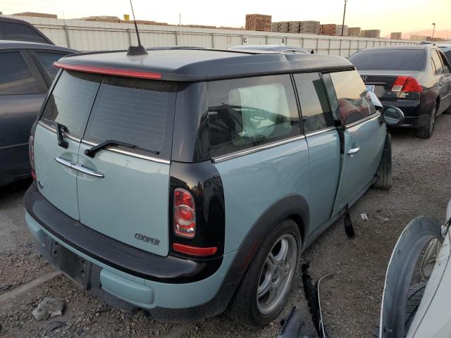 WMWZF3C54ET492274 - 2014 MINI COOPER CLUBMAN TURQUOISE photo 3