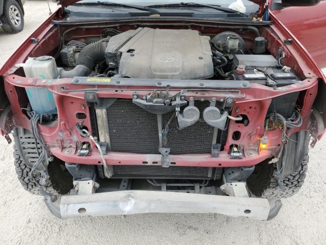 5TFJU4GN3BX003101 - 2011 TOYOTA TACOMA DOUBLE CAB PRERUNNER RED photo 11