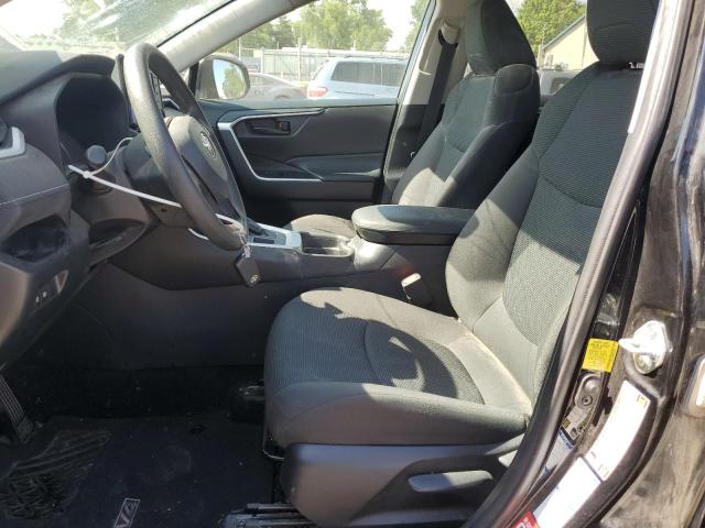 2T3F1RFV8MC181432 - 2021 TOYOTA RAV4 LE BLACK photo 7