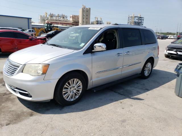 2C4RC1GG8CR395546 - 2012 CHRYSLER TOWN AND C LIMITED SILVER photo 1