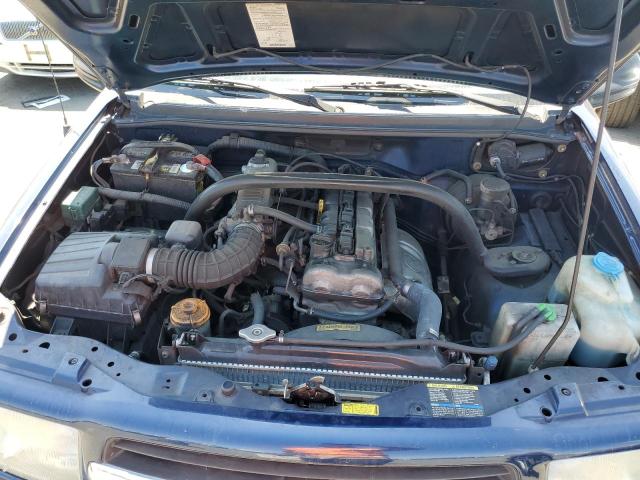 2CNBE13C726942090 - 2002 CHEVROLET TRACKER BLUE photo 12