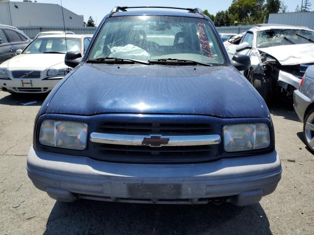 2CNBE13C726942090 - 2002 CHEVROLET TRACKER BLUE photo 5