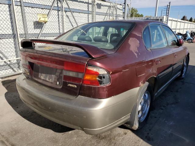 4S3BE6867Y7208045 - 2000 SUBARU LEGACY OUTBACK LIMITED BROWN photo 4