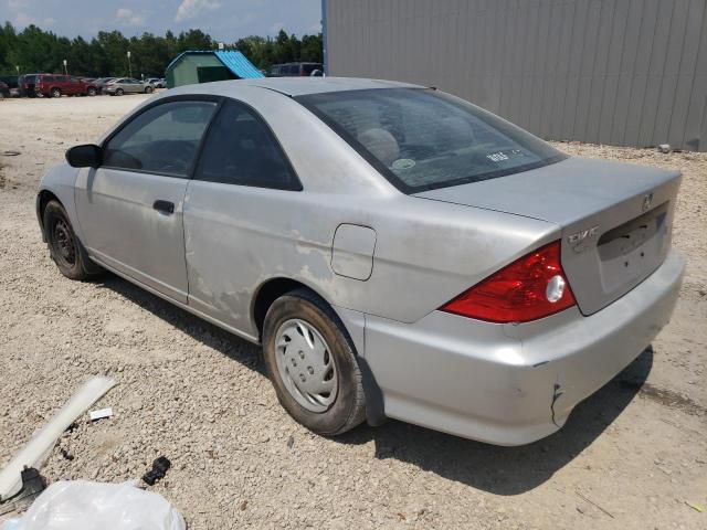 1HGEM221X5L056014 - 2005 HONDA CIVIC DX VP Silber Foto 2