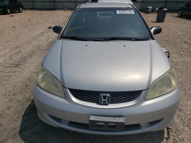 1HGEM221X5L056014 - 2005 HONDA CIVIC DX VP Silber Foto 5