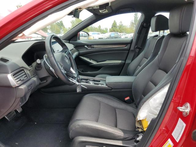 1HGCV1F33KA052503 - 2019 HONDA ACCORD SPORT RED photo 7