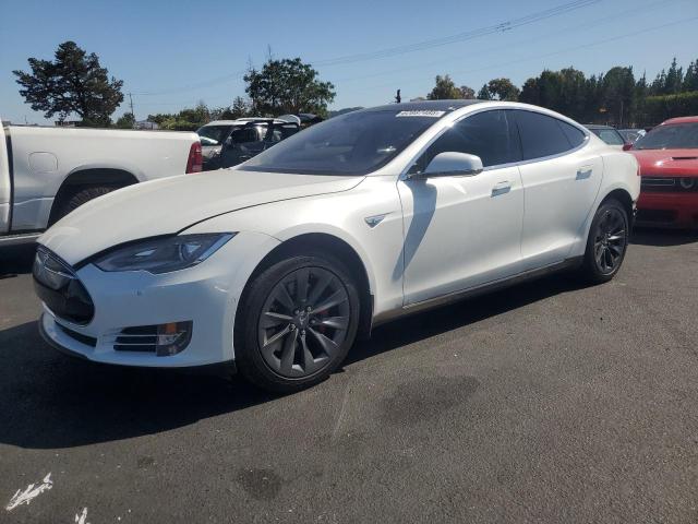 5YJSA1H22EFP64023 - 2014 TESLA MODEL S 白色 照片 1