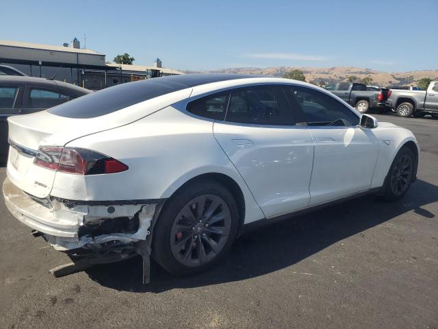 5YJSA1H22EFP64023 - 2014 TESLA MODEL S 白色 照片 3