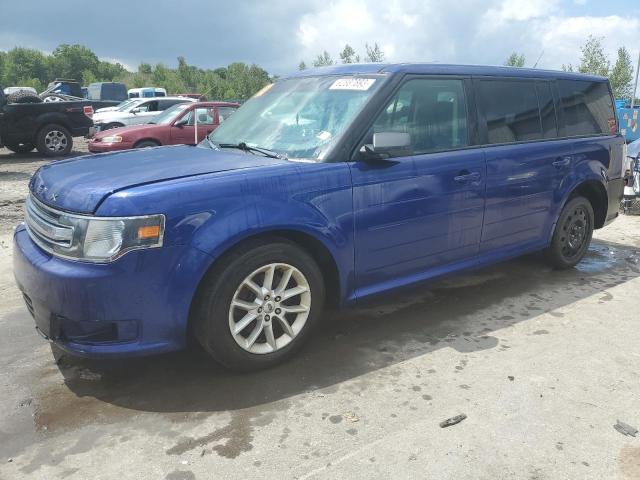 2FMGK5B88EBD17714 - 2014 FORD FLEX SE BLUE photo 1