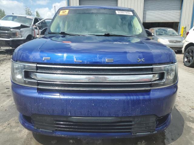 2FMGK5B88EBD17714 - 2014 FORD FLEX SE BLUE photo 5