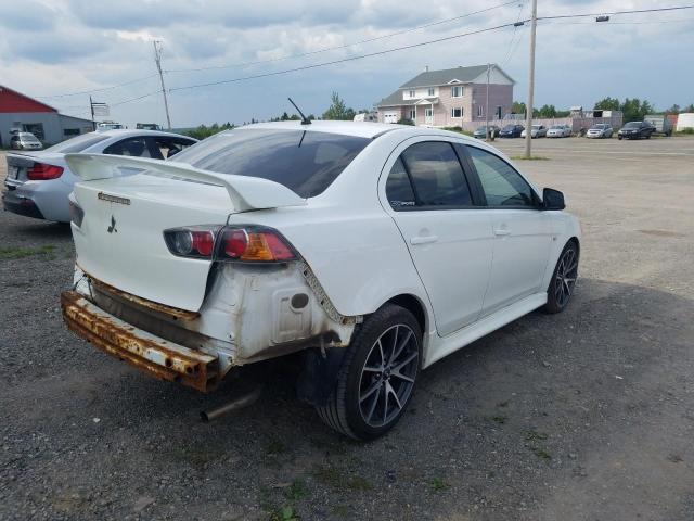 JA32U2FU0BU607299 - 2011 MITSUBISHI LANCER ES/ES SPORT WHITE photo 3