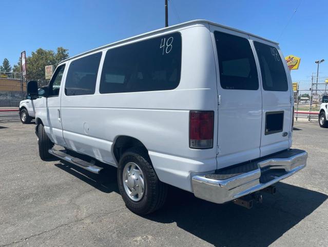 1FBNE31S62HB03280 - 2002 FORD ECONOLINE E350 SUPER DUTY WAGON WHITE photo 3