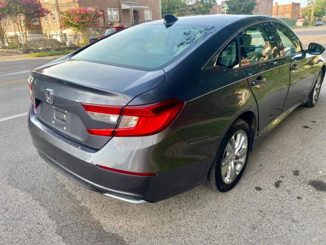 1HGCV1F12JA097770 - 2018 HONDA ACCORD LX GRAY photo 4