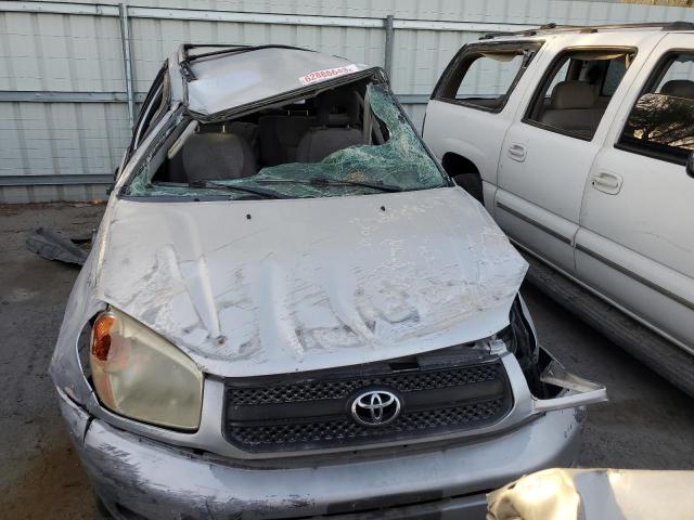 JTEGD20V940018587 - 2004 TOYOTA RAV4 GRAY photo 5