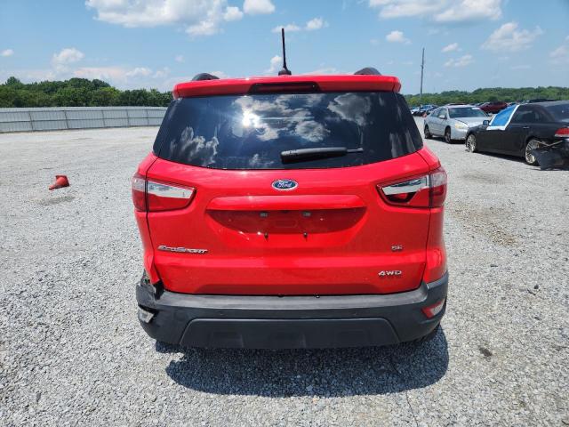 MAJ6S3GLXLC320571 - 2020 FORD ECOSPORT SE წითელი ფოტო 6