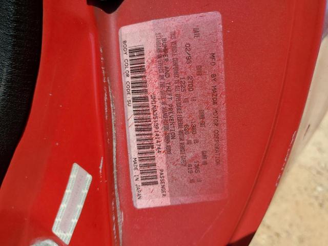 JM1NA3519P1414744 - 1993 MAZDA MX-5 MIATA 红色 照片 12