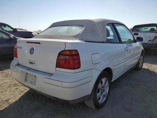 3VWDC21V81M816240 - 2001 VOLKSWAGEN CABRIO GLX WHITE photo 4