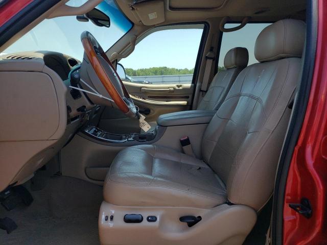 5LMFU28R82LJ08969 - 2002 LINCOLN NAVIGATOR წითელი ფოტო 7