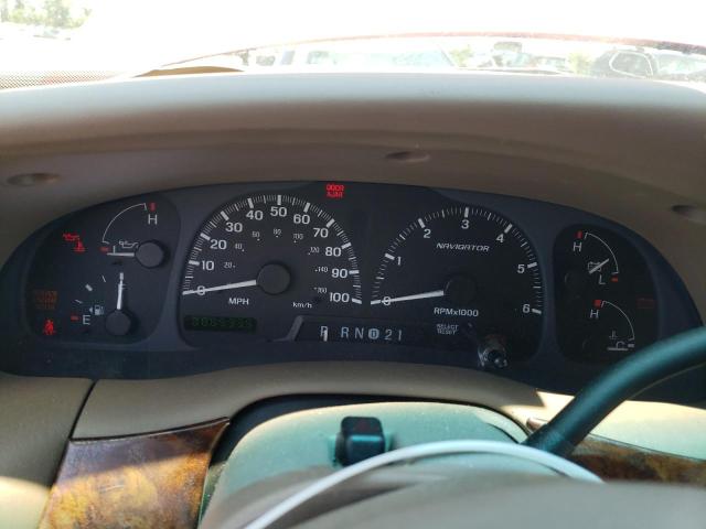 5LMFU28R82LJ08969 - 2002 LINCOLN NAVIGATOR წითელი ფოტო 9