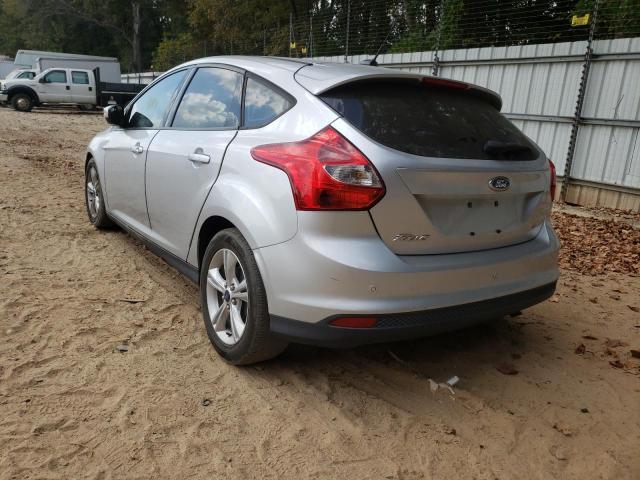 1FADP3K2XEL391327 - 2014 FORD FOCUS SE SILVER photo 3