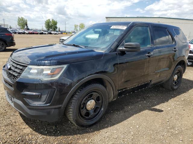 1FM5K8AR4GGC43173 - 2016 FORD EXPLORER POLICE INTERCEPTOR BLACK photo 1