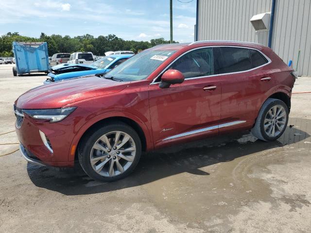 LRBFZRR44ND071209 - 2022 BUICK ENVISION AVENIR BURGUNDY photo 1