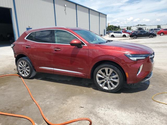 LRBFZRR44ND071209 - 2022 BUICK ENVISION AVENIR BURGUNDY photo 4