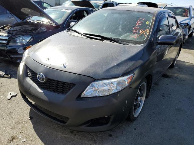 JTDBL40E599032468 - 2009 TOYOTA COROLLA BASE GRAY photo 2