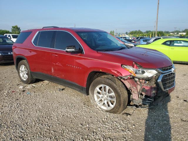 1GNERGKW5JJ271578 - 2018 CHEVROLET TRAVERSE LT Марун фото 4