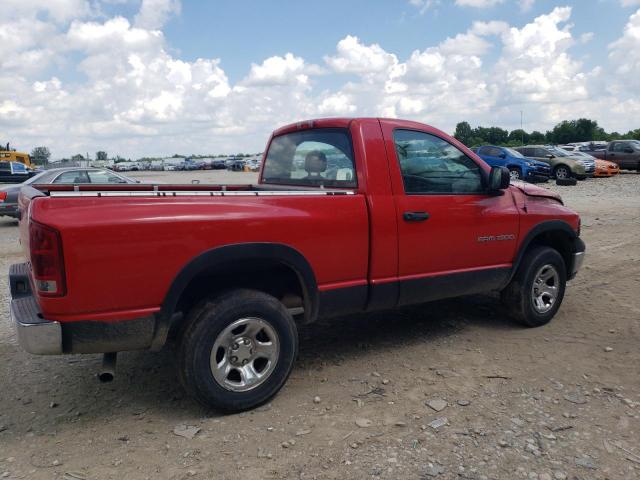 1D7HU16D34J212758 - 2004 DODGE RAM 1500 ST RED photo 3