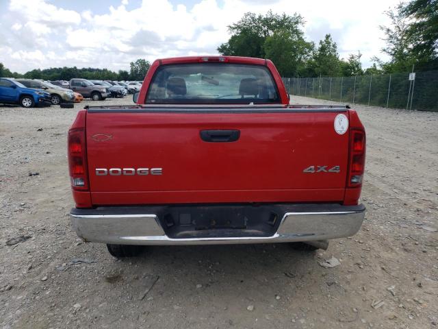 1D7HU16D34J212758 - 2004 DODGE RAM 1500 ST RED photo 6