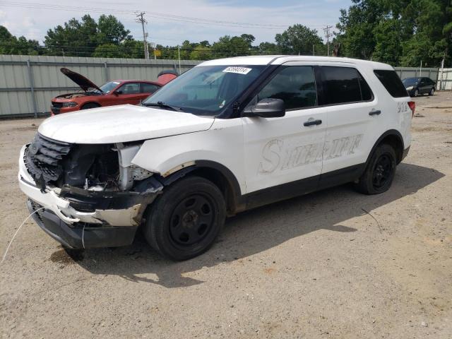 1FM5K8AR1HGD58878 - 2017 FORD EXPLORER POLICE INTERCEPTOR 白色 照片 1