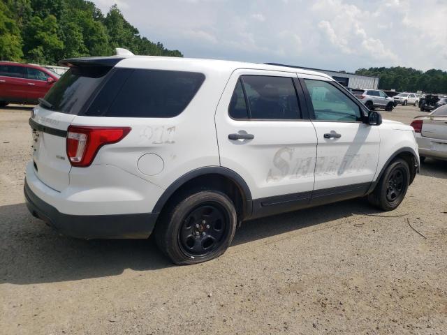 1FM5K8AR1HGD58878 - 2017 FORD EXPLORER POLICE INTERCEPTOR 白色 照片 3